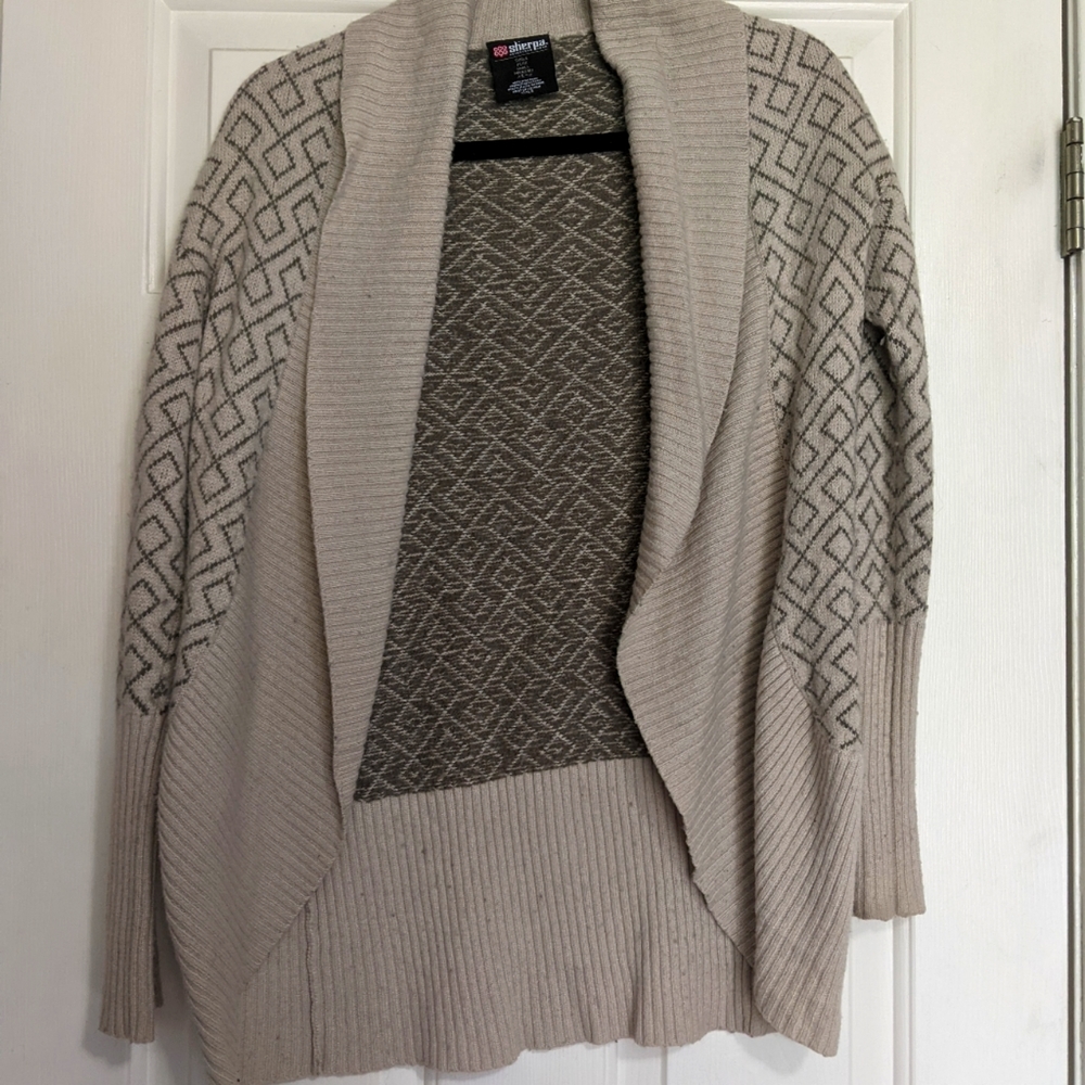 Sherpa cardigan